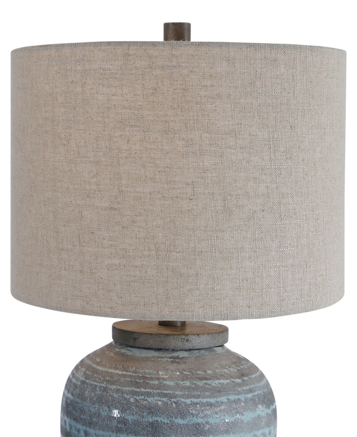 Uttermost Pelia 27.5in Table Lamp In Blue