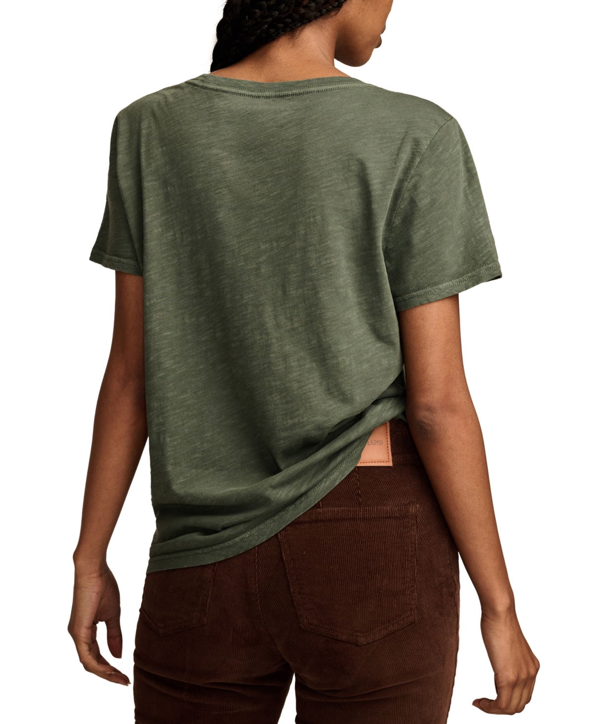 Lucky Brand Women's Can We Get A Fake Tree Next Year Cotton T-Shirt