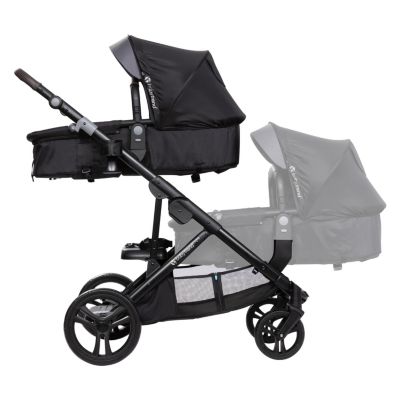 Baby Second Seat for Morph Single to Double Stroller - Dash Grey