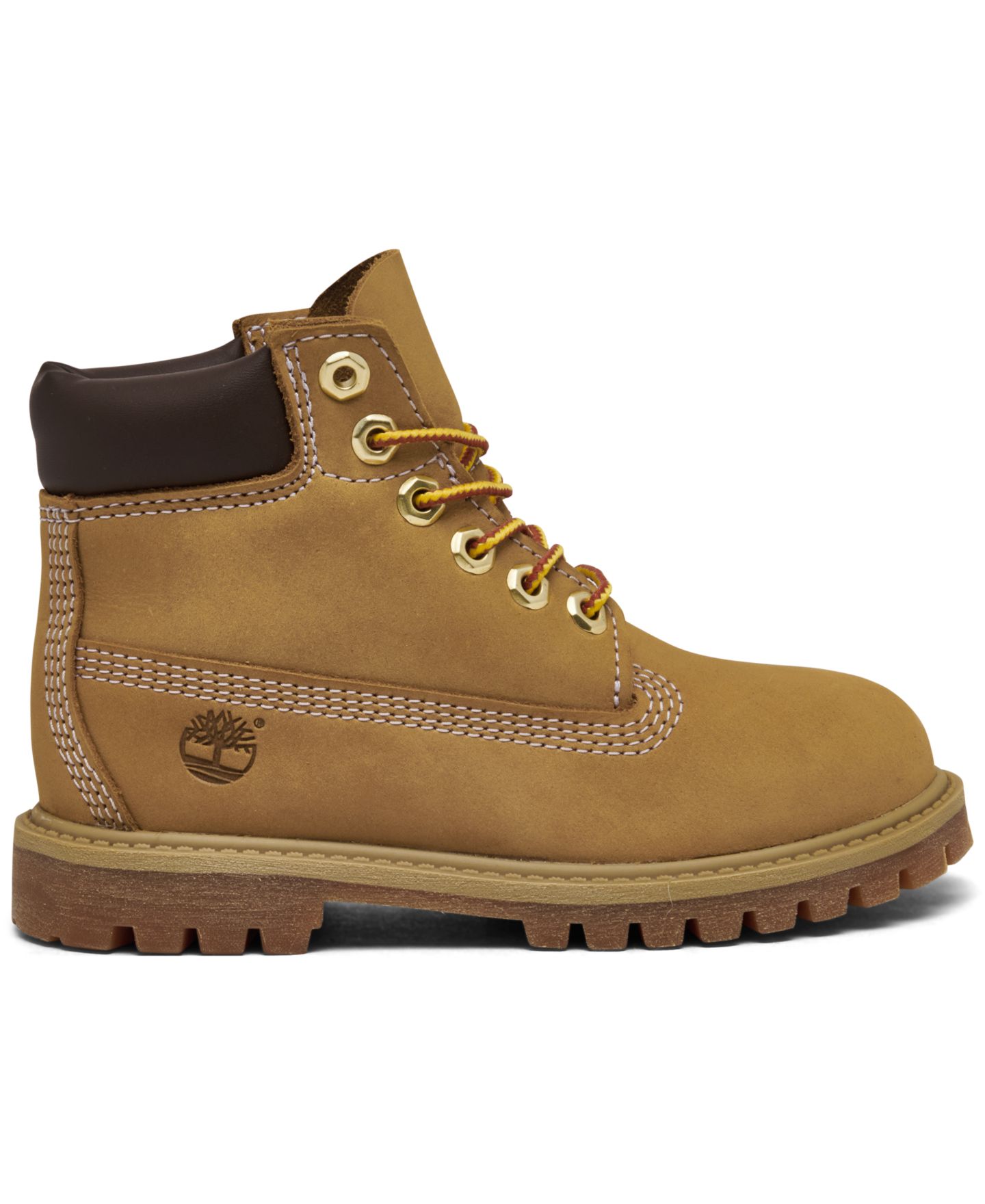 Детские ботинки Timberland 6 Inch Premium Waterproof, цвет: Пшеничный — фото 6
