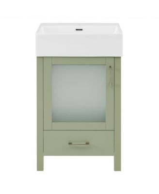  Stylish 20" Vanity with Sink and Storage