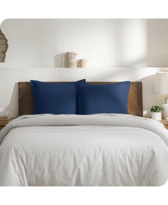 Ultra-Soft Double Brushed Pillow Sham Set, Euro