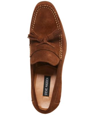 Men's Galileo Tassel Suede Dress Loafer