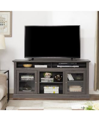 Modern TV Stand with Storage, 60"W x 15.75"D x 29"H