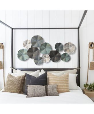 Metal Flowers Modern Wall Decor