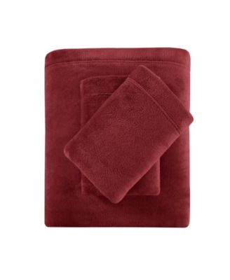 Soloft Plush Micro-Fleece 3-Pc. Sheet Set, Twin