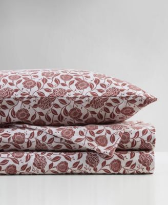 Extra Deep Pocket Cotton Flannel 4-Pc. Sheet Set, Queen