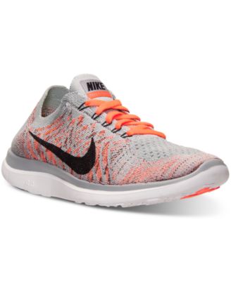 womens nike free flyknit 4.0 running shoes