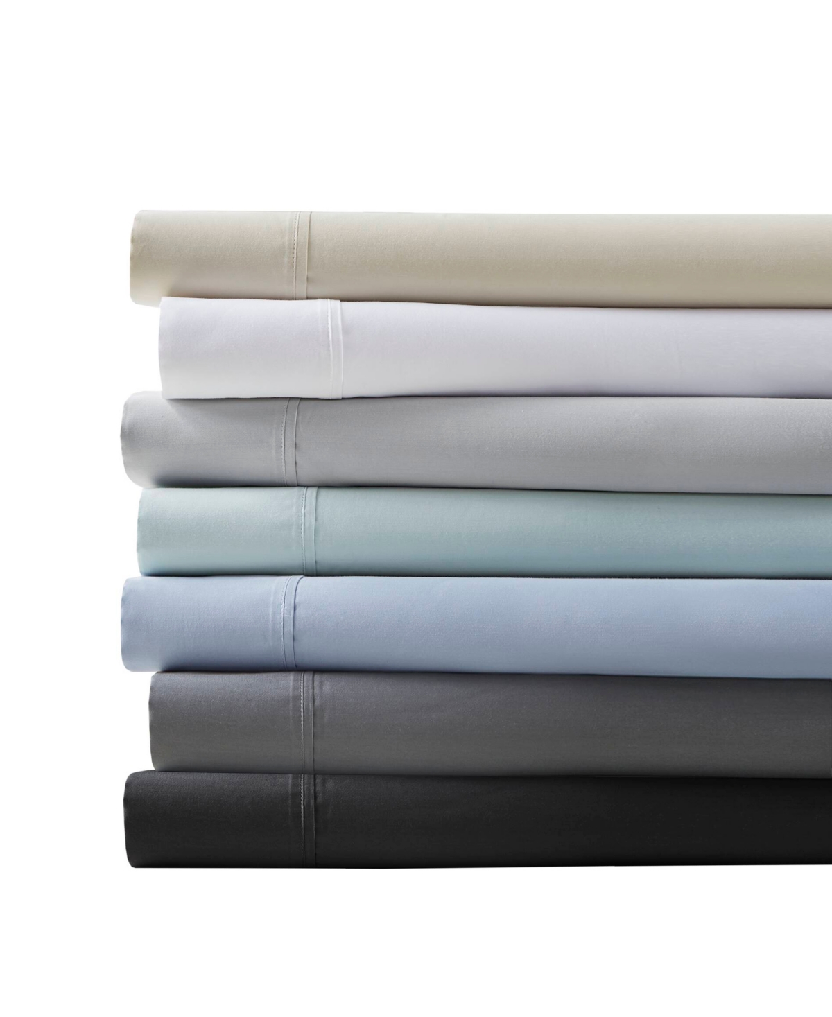 Madison Park 1500 Thread Count Cotton Blend 4-pc. Sheet Set, California King In Black