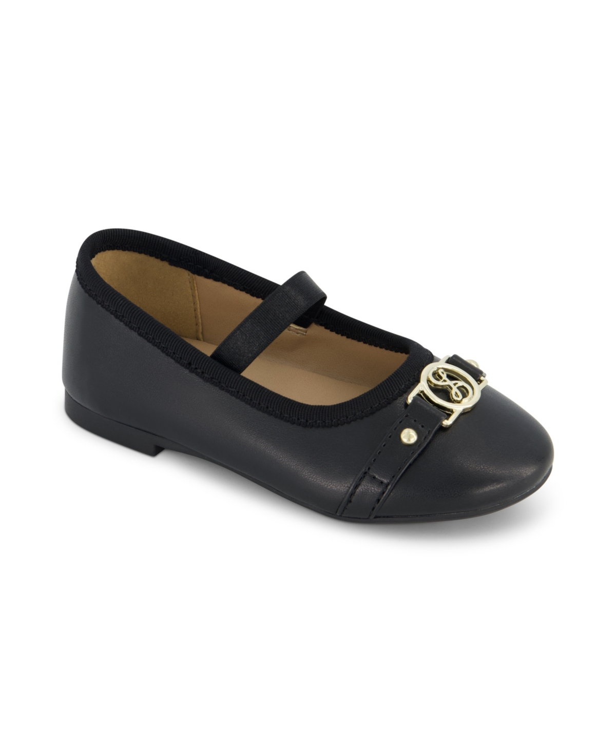 Shop Sam & Libby Toddler Girls Candice Sadie Iconic Ballet Flat In Black