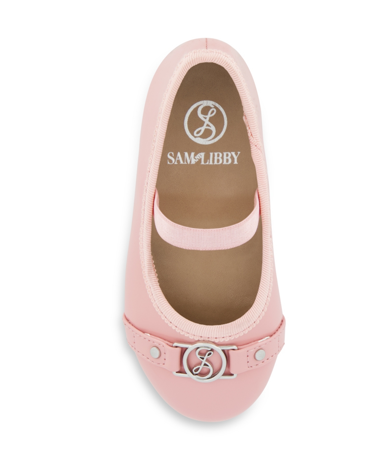 Sam & Libby Toddler Girls Candice Sadie Iconic Ballet Flat In Blush