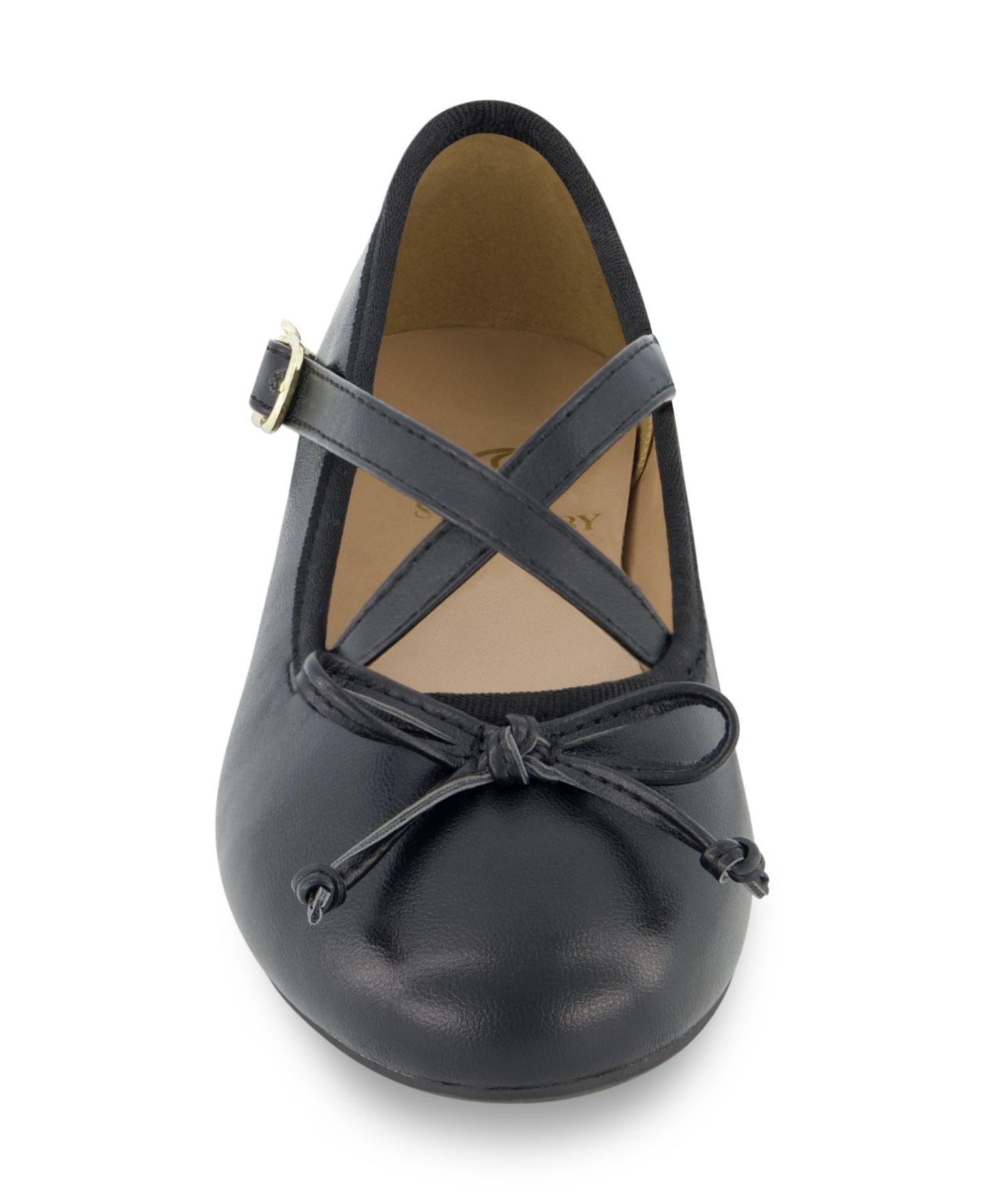 Балетки Sam and Libby Candice Crossover Iconic Ballet Flat для девочек, цвет: Чёрный — фото 3