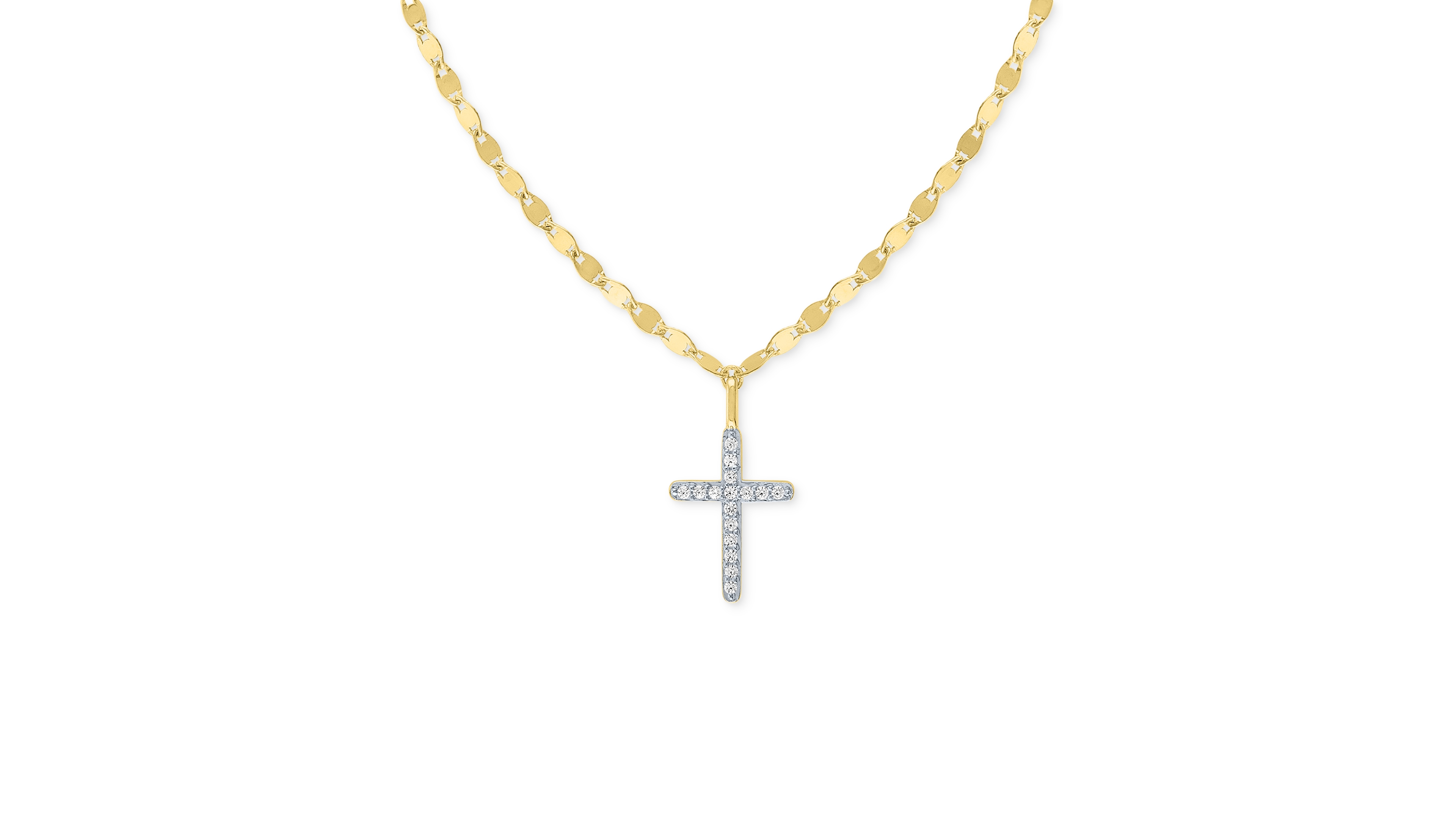 Macy's Diamond Pendant Necklace (1/10 ct. t.w.) Sterling Silver