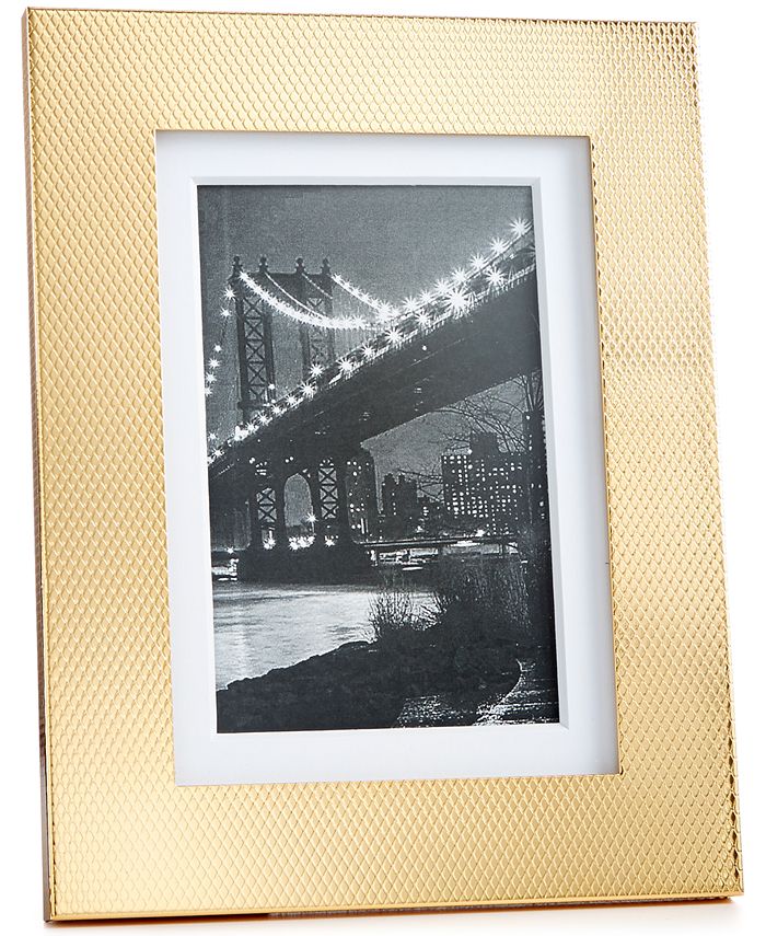 Hotel Collection CLOSEOUT! Gold 5" x 7" Frame, Created for Macy's Macy's