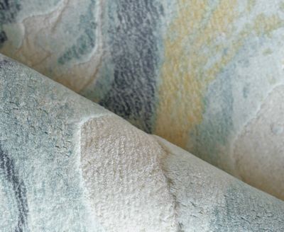 Exquisite Rugs Gianni 6649 Rug Collection In Blue,gold