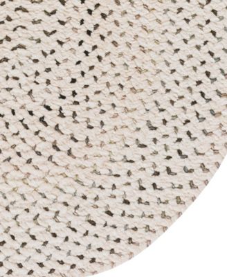 Dramatic Static 0027 2'x8' Oval Runner Area Rug