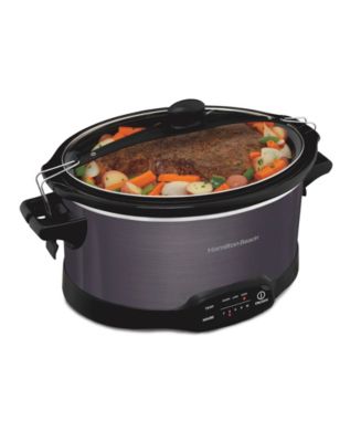 Hamilton Beach 7 Quart Programmable Stay or Go Slow Cooker - Macy's