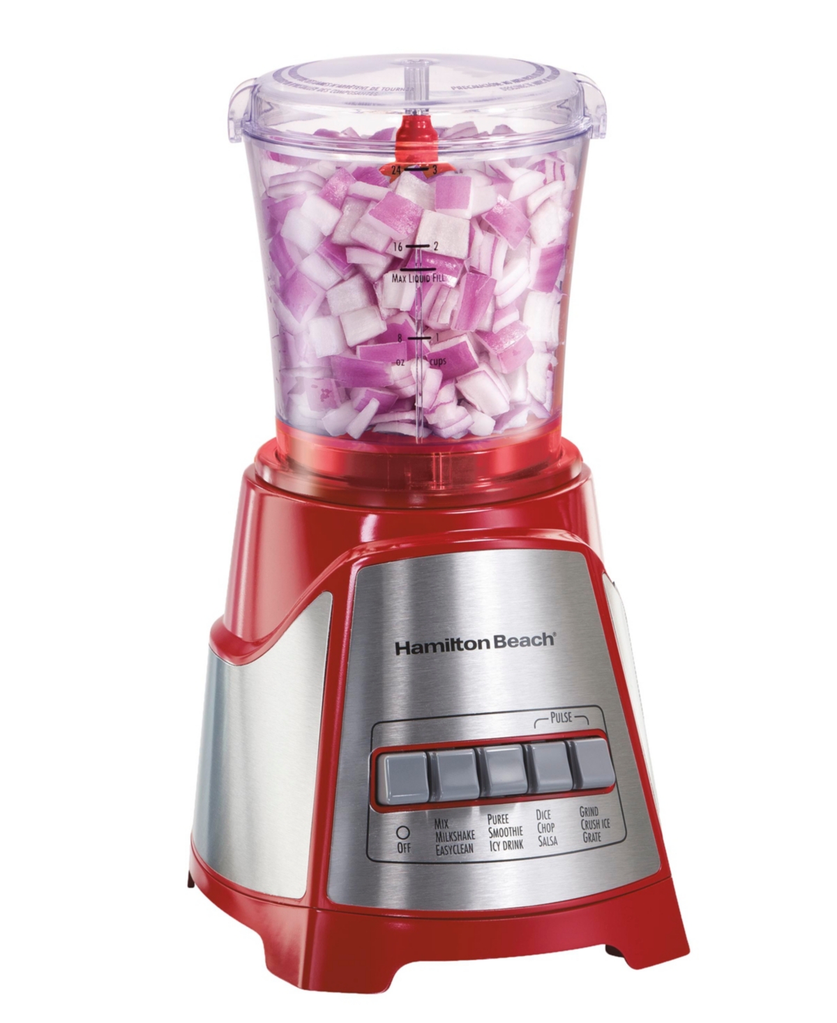 HAMILTON BEACH 700 WATT POWER ELITE BLENDER/CHOPPER 