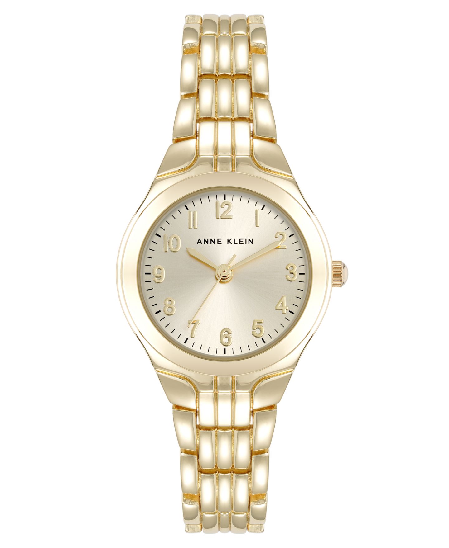 Женские часы Anne Klein Quartz Casual Gold-Tone Alloy Metal Watch, 28mm — фото 1