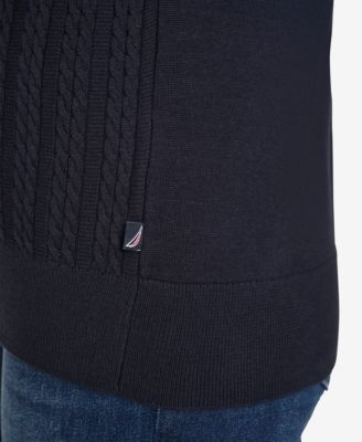 Women's Solid Button V Neck Polo Sweater