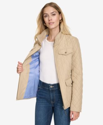 Women's Solid Quilted Jacket