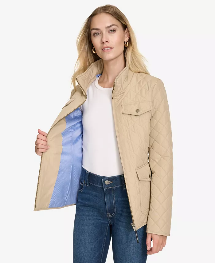 Nautica Women's Solid Quilted Jacket - thumbnail 4