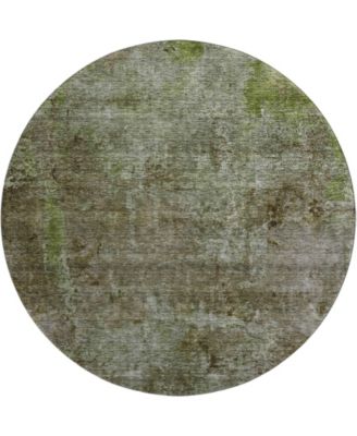 Trevi Washable TV9 8'x8' Round Area Rug