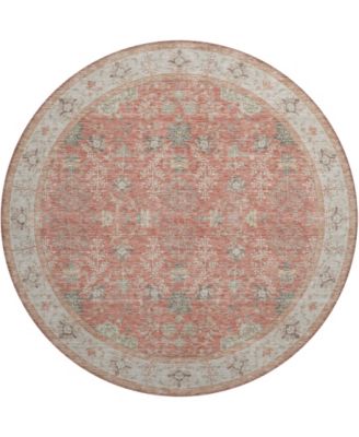 Hatay Washable HY9 8'x8' Round Area Rug