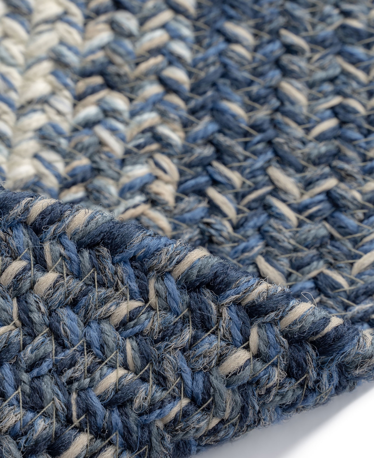 Capel Sturbridge 0223 2'x8' Oval Runner Area Rug In Ocean