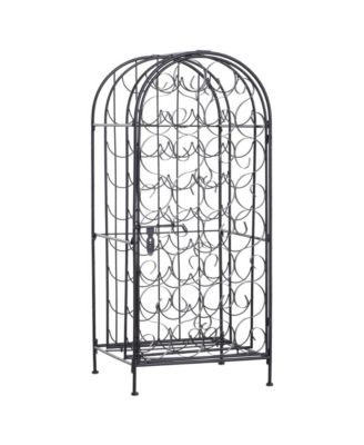 Functional Wine Rack Cabinet for Elegant Storage and Display of Wine Bottles