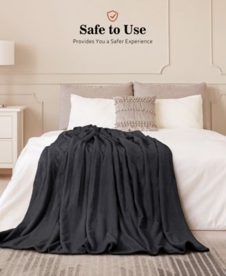 Heated Flannel Blanket, Queen