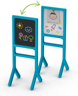 Glow Easel Dual-Sided Art Station