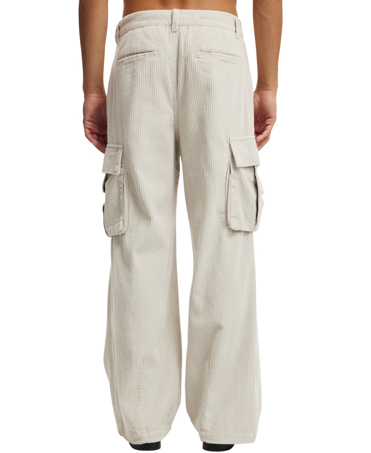 COTTON ON MEN'S BAGGY PLEAT CARGO PANT 