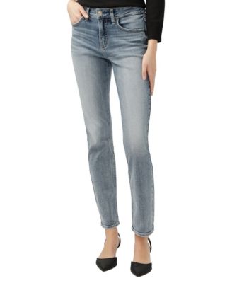Women's Avery High Rise Curvy Fit Straight Jeans