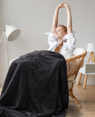 Heated Flannel Blanket, Queen