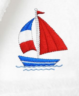 Boat Kids Super Plush Double Brushed Hooded Bathrobe