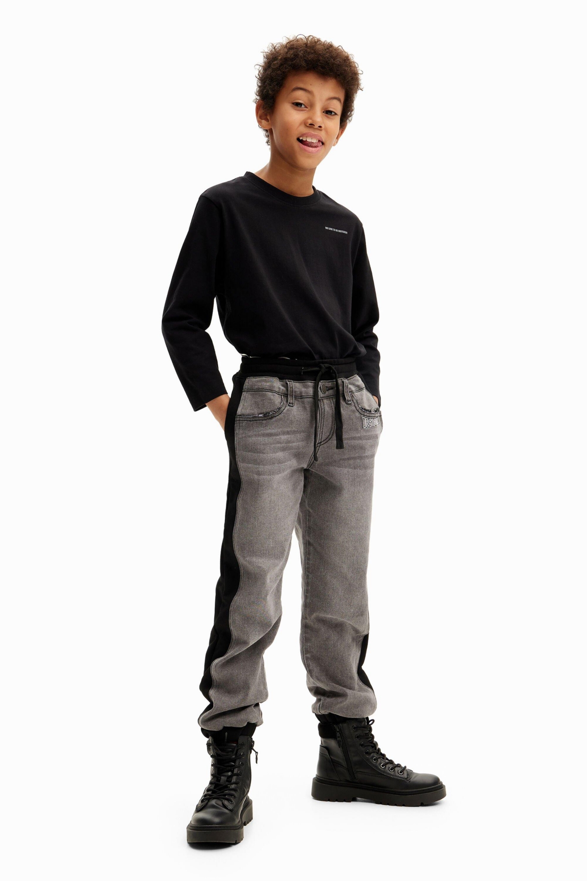 Desigual Boys Boys's Combined jogger pants
