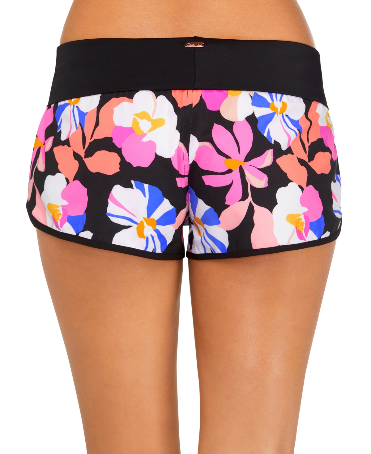 RAISINS JUNIORS' ALOHA PRINTED 2" PULL-ON BOARD SHORTS 