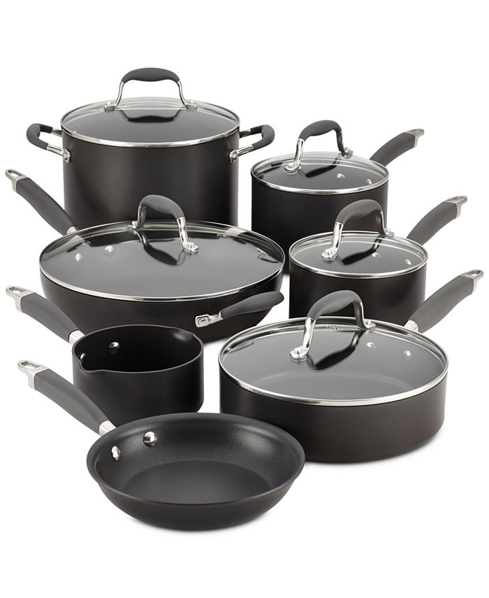 Anolon Advanced HardAnodized 12Pc. Cookware Set Macy's