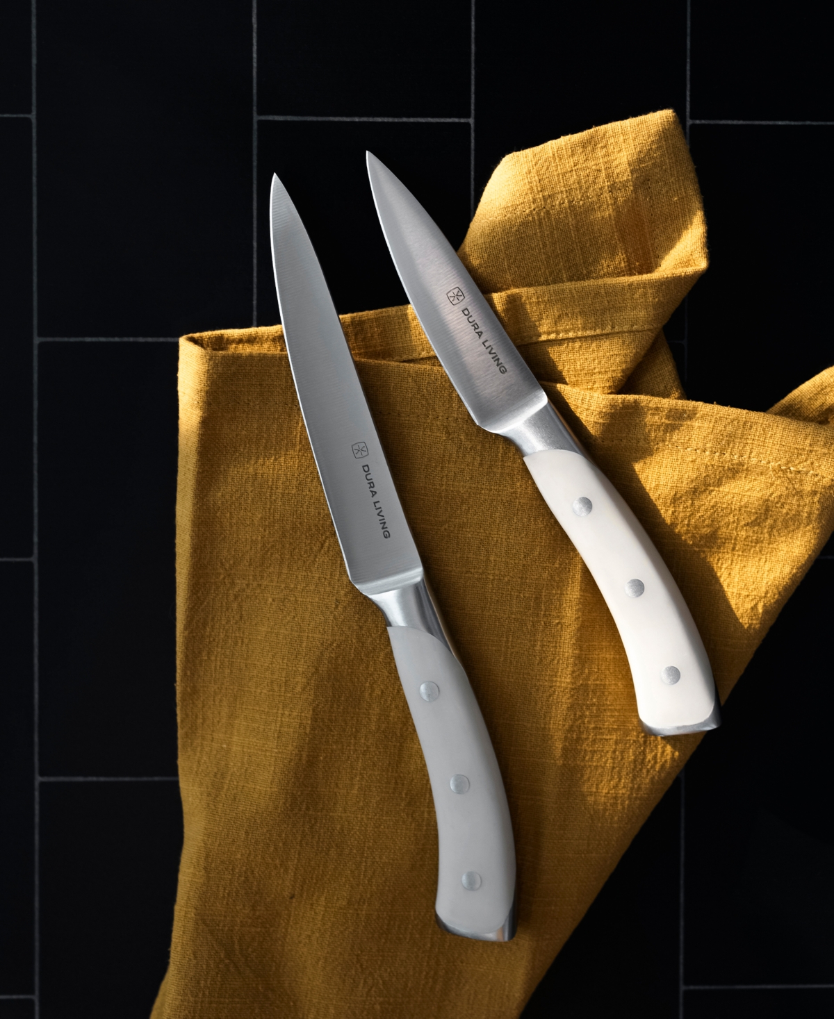 Dura Living 3-piece Starter Knife Set In Cream