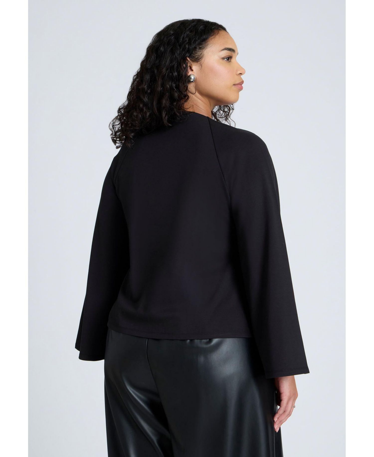 Women's Square Neck Seam Detail Top