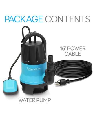 Electric Submersible Water Pump, 400W, 1980 GPH