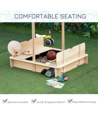 Kids Sandbox for Creative Outdoor Play – Sturdy Design, Spacious Area, and Easy to Clean