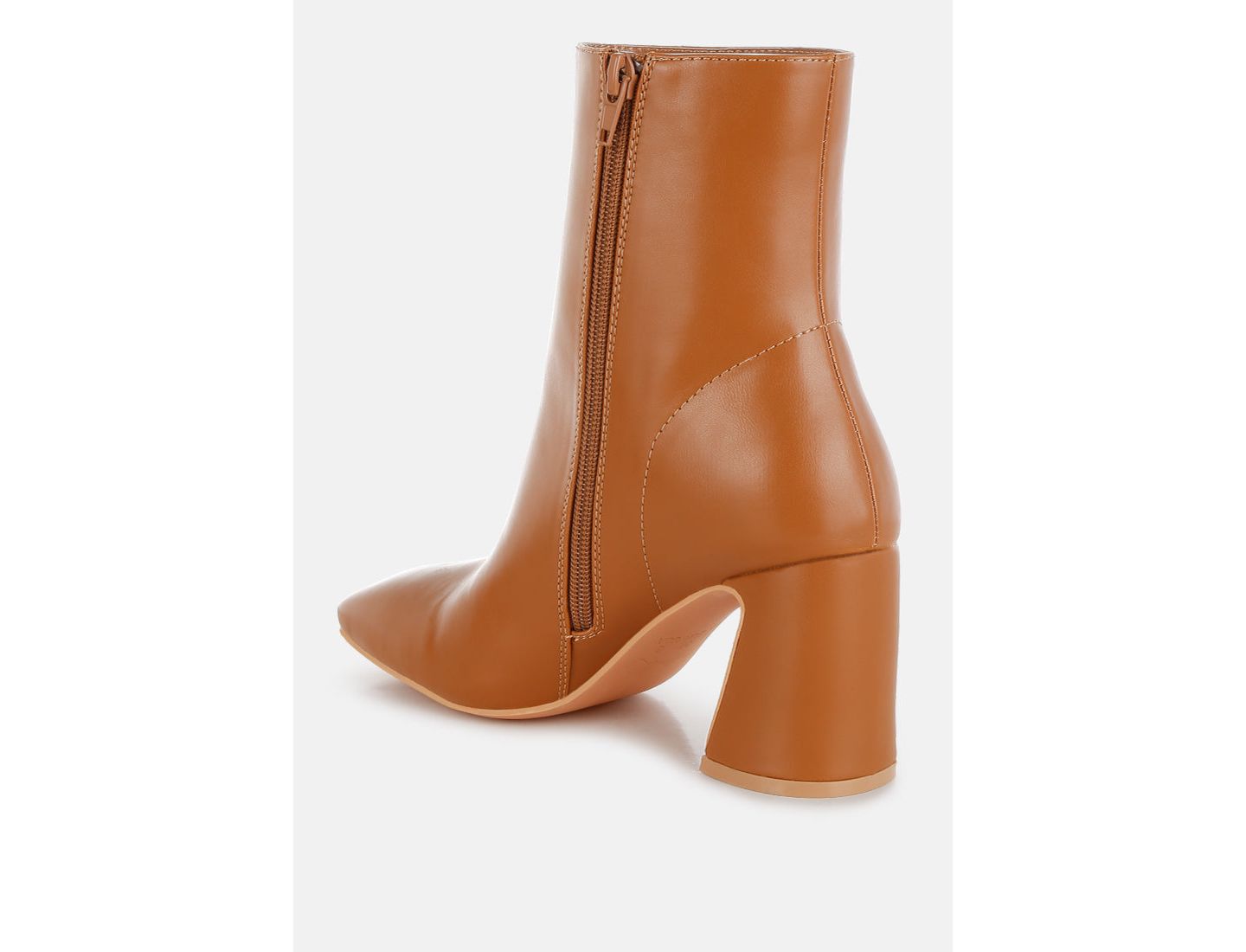 Женские ботинки London Rag Bruna Square Toe Ankle, цвет: Коричневый — фото 2