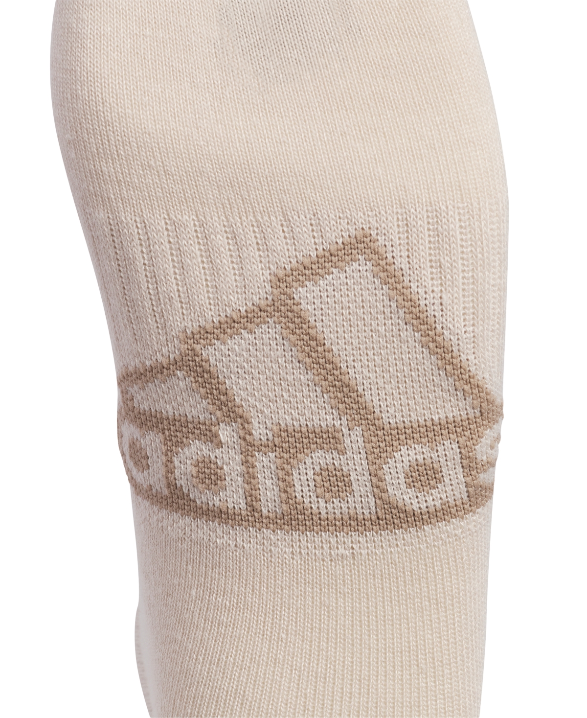 Adidas Originals Adidas 6-pack Superlite Classic Sport Ankle Socks In Medium Beige