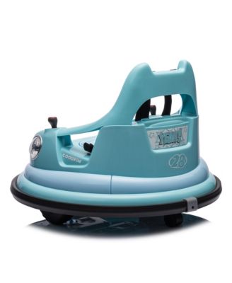 Streamdale Kids' 12V Bumper Car with Remote, LED, Bluetooth, Spin, Padding