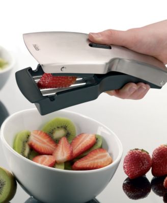 Stainless Steel 10 Serrated Blade Fruit and Vegetable Slicer