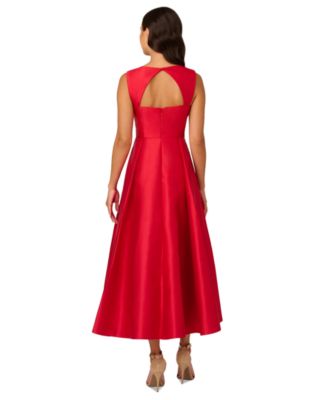 Women's Mikado Fit & Flare Gown
