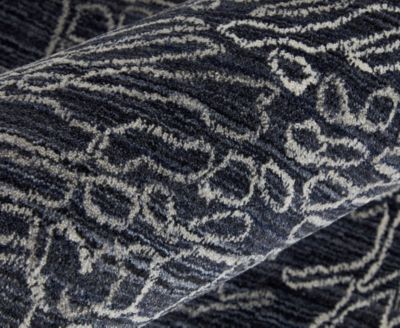Feizy Whitton 8891f Rug Collection In Black,gray
