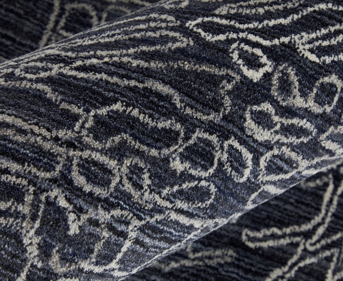 Feizy Whitton 8891F 2'x3' Area Rug -Gray